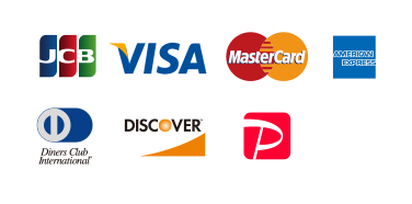 JCB,VISA,MASTERCARD,AMERICANEXPRESS,Diners Club,DISCOVER,PayPay